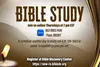 Bible Study Flyer